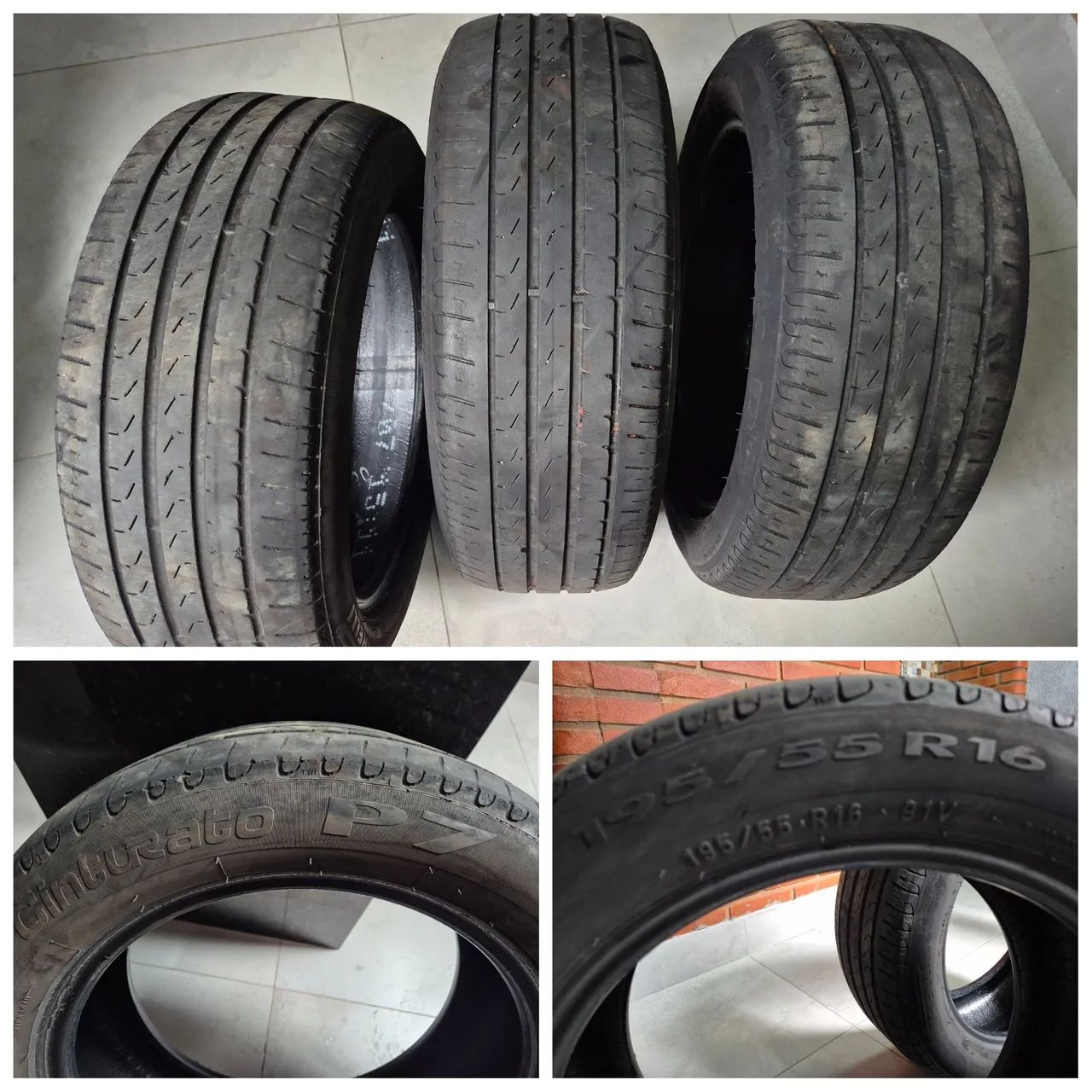 Pneus 195/55 R16 - Usados