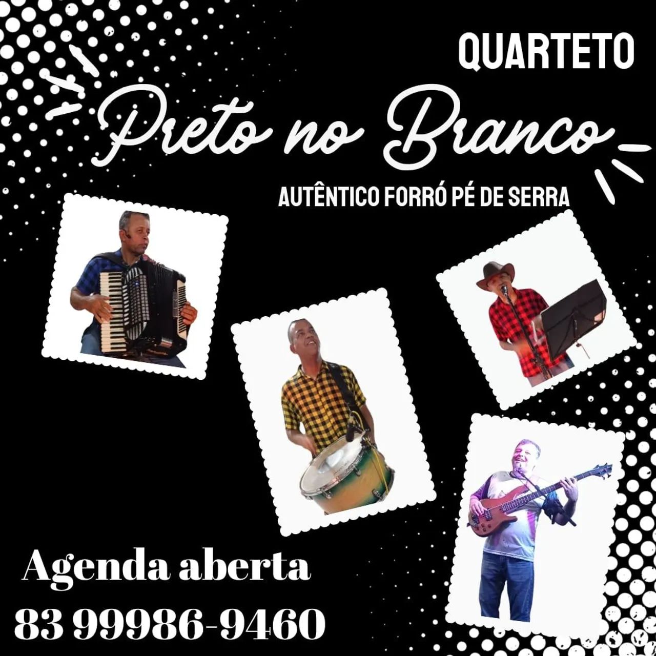 Quarteto de Forró Preto no Branco  - Foto 3
