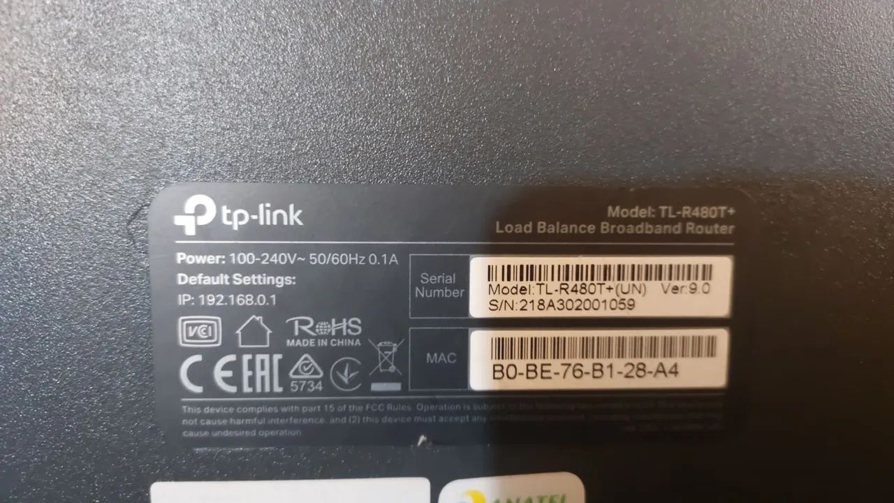 Roteador Load Balance TL-R480T+ Tp Link - Foto 4