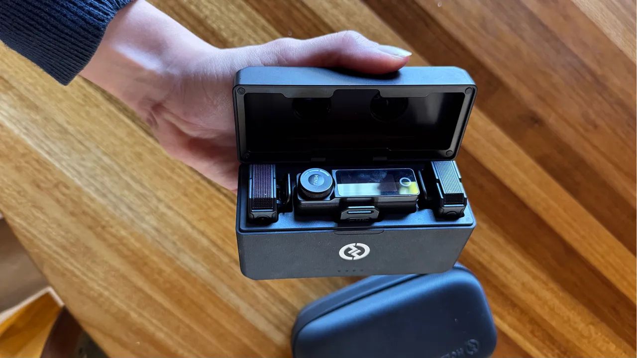 Microfone Sem Fio Hollyland Lark Max - Foto 4