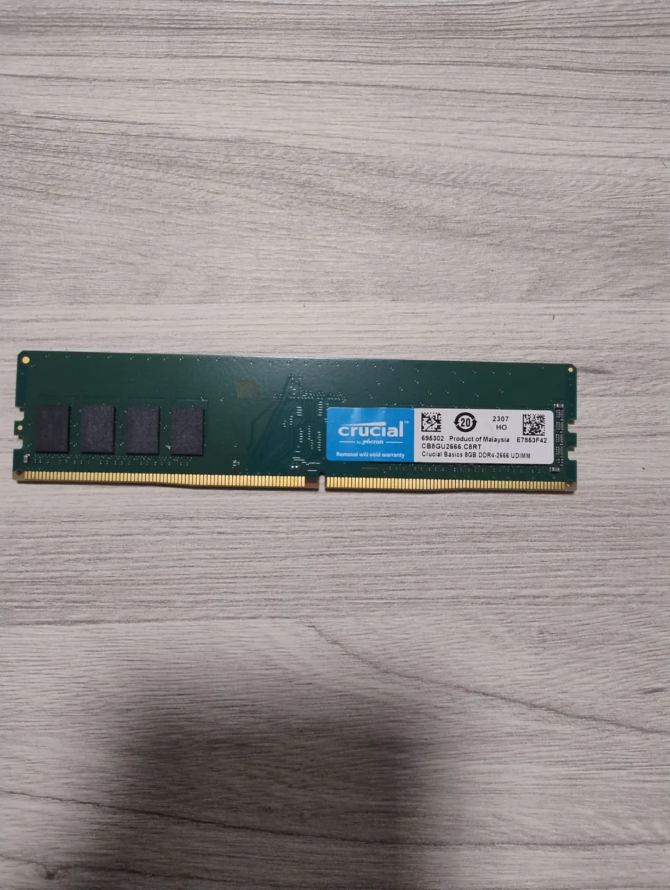 Memória RAM Crucial 8GB DDR4 2666MHz