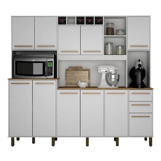 Armário de Cozinha 11 Portas Novo 