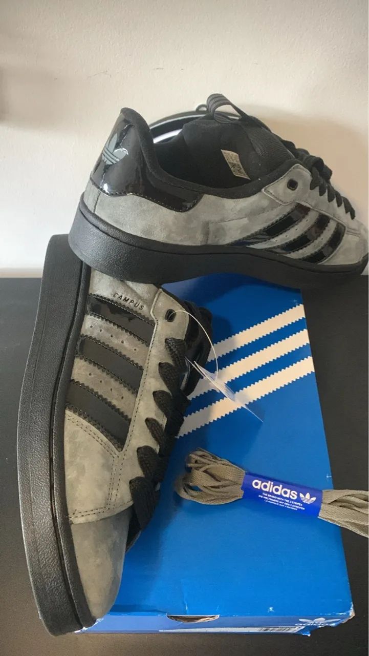 ADIDAS CAMPUS CARBON BLACK - Foto 4