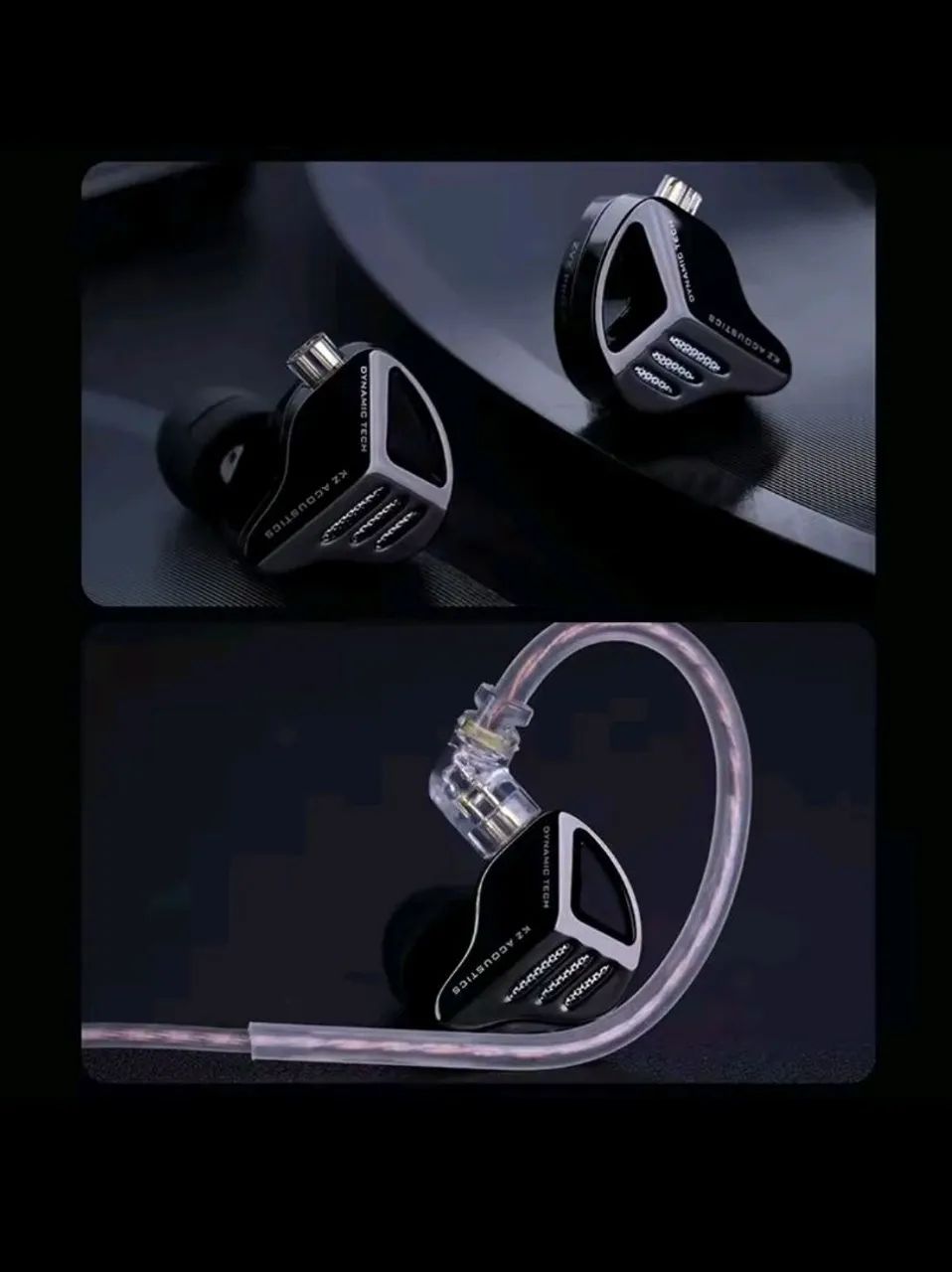 Fone de ouvido KZ ZVX PRÓ- Retorno e Gamer  - Foto 3