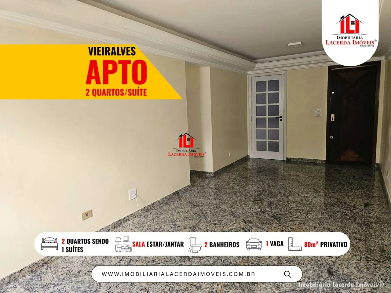 Edifício Luxor Residence 2 Qts (1 Suíte com Closet) Nascente, 1º andar/ 80m²/ 1 Vaga Cober