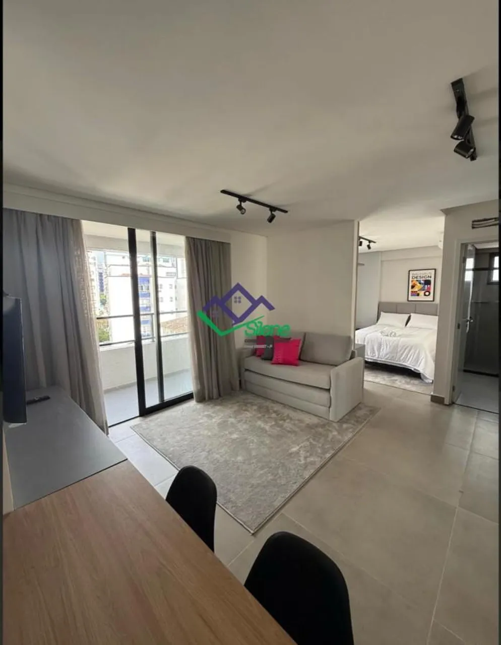 Apartamento para Venda em Santos, Ponta da Praia, 1 dormitório, 1 banheiro, 1 vaga