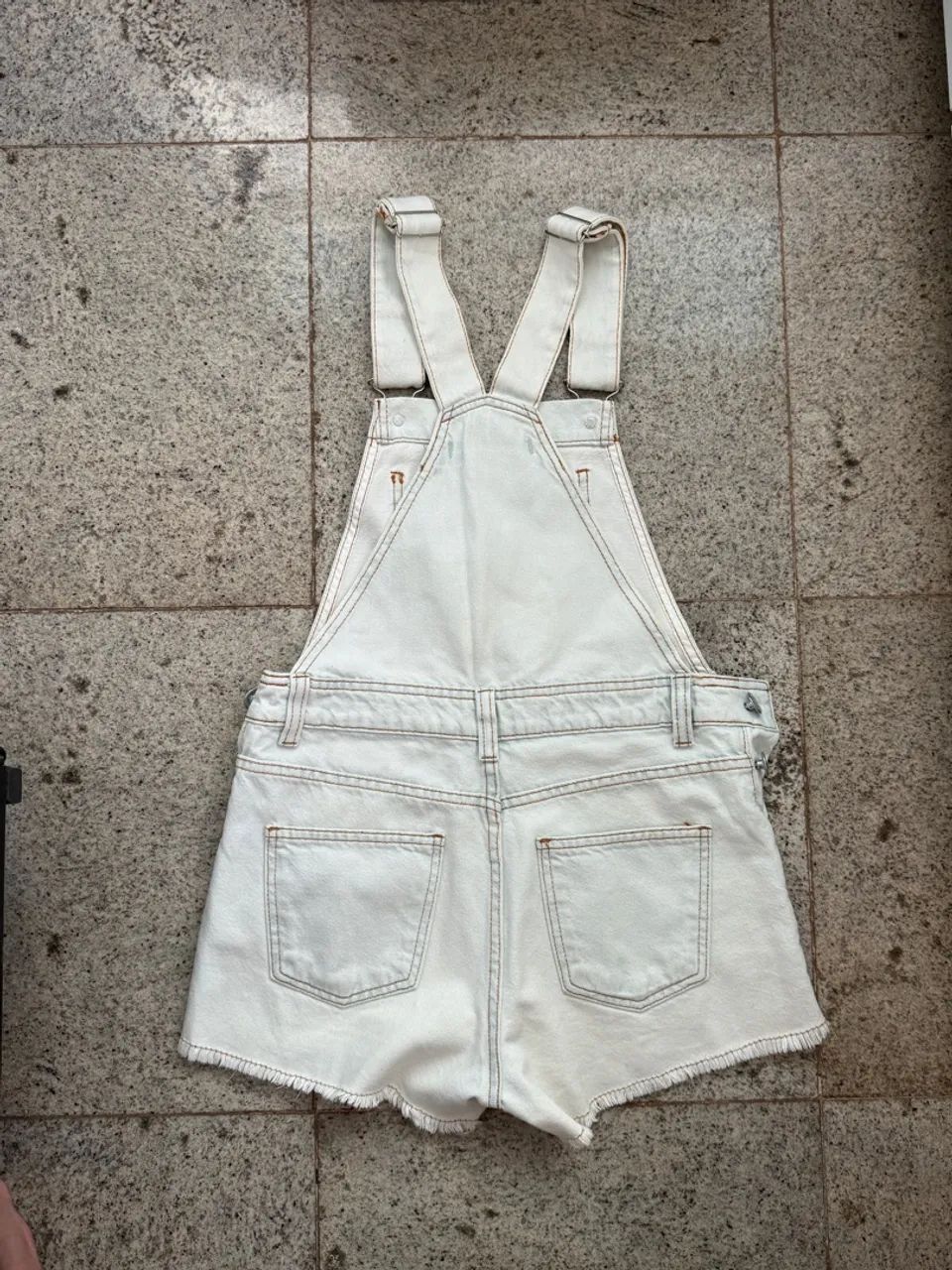 Macacão Jeans claro 34/36 - Foto 2