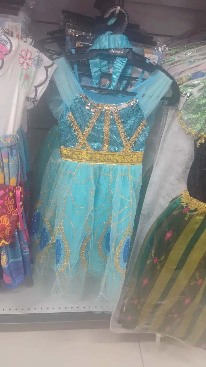 Fantasia Jasmine Infantil - Perfeita para sua princesa!