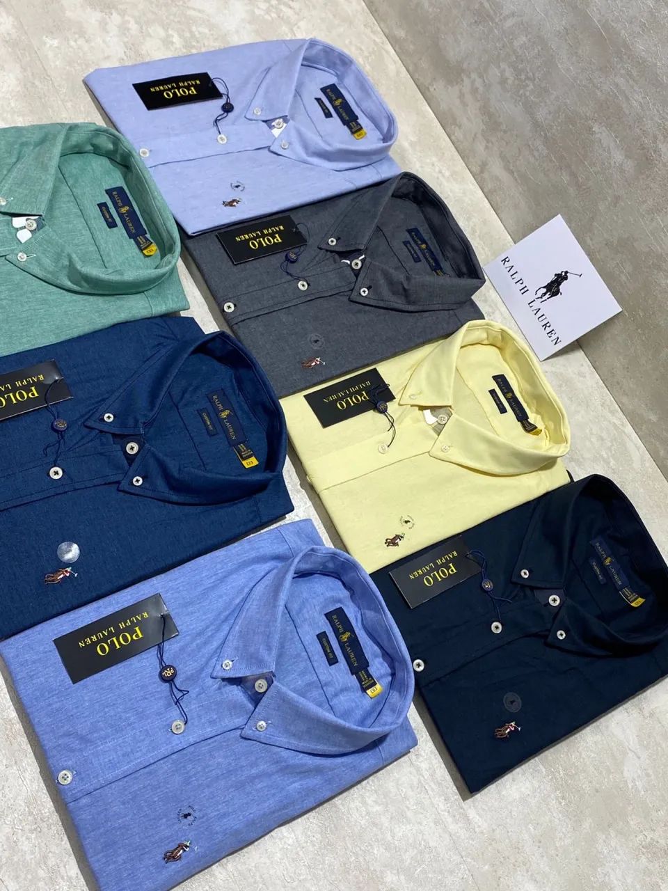 Camisa Social PLUS SIZE Mangas Curtas Ralph Lauren e Tommy Hilfiger - Foto 5