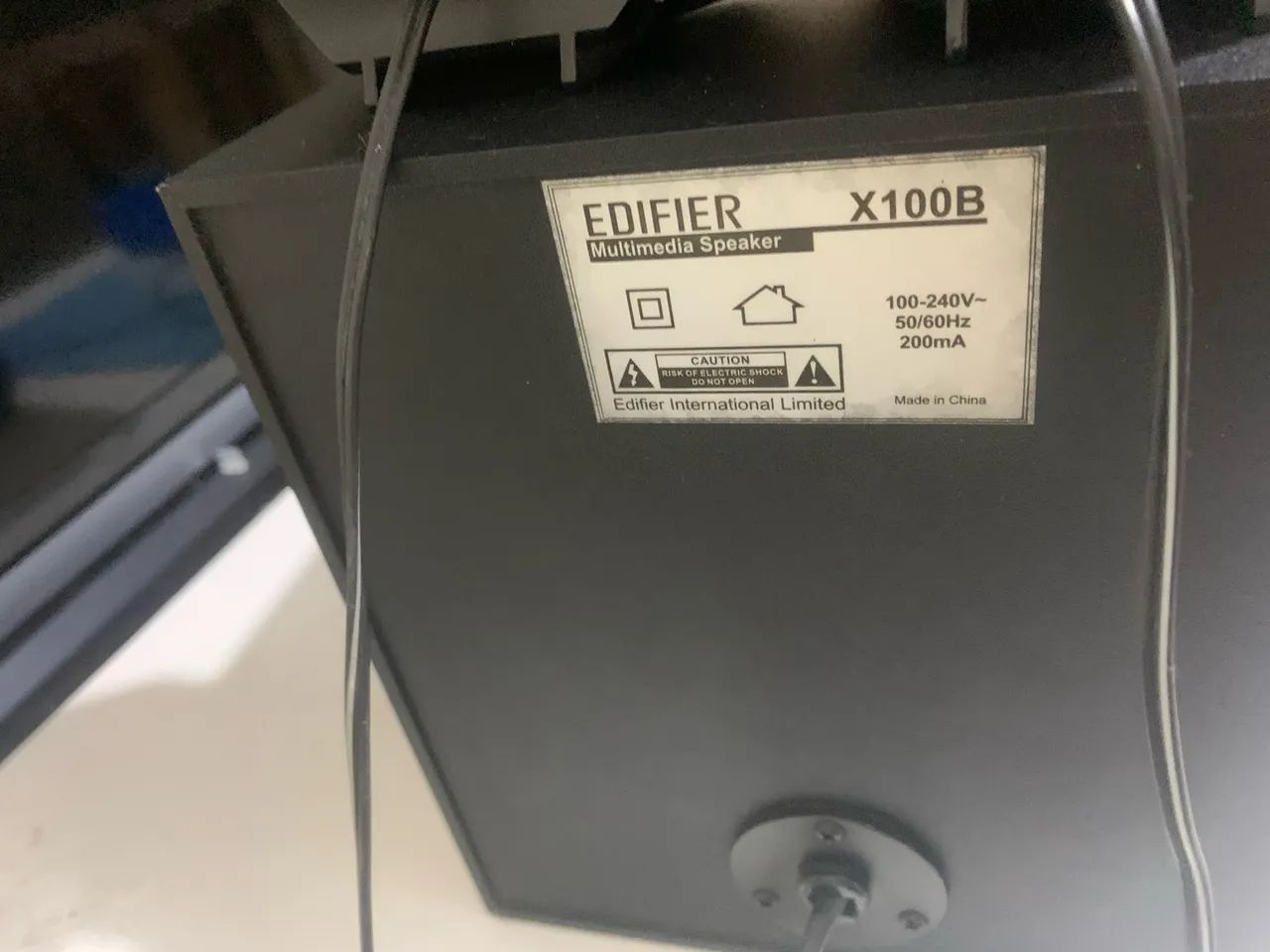 Caixa de som Edifier X100B, um sistema de áudio 2.1 com - Foto 5