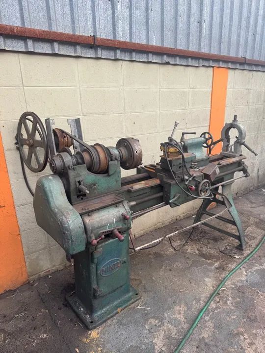 Torno Mintz Alemão mecânico industrial usado