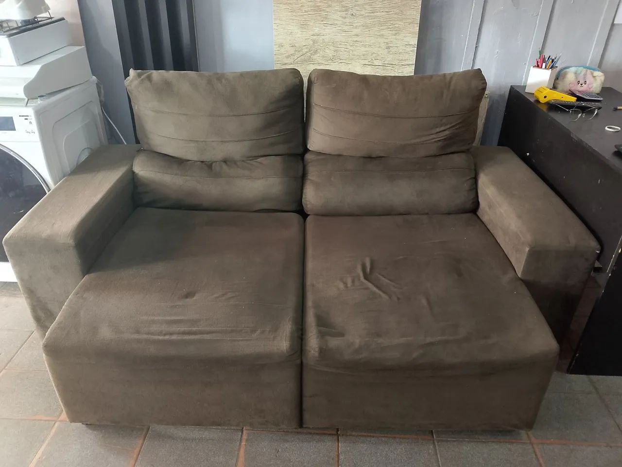 Sofá 3 lugares confortável - Foto 2