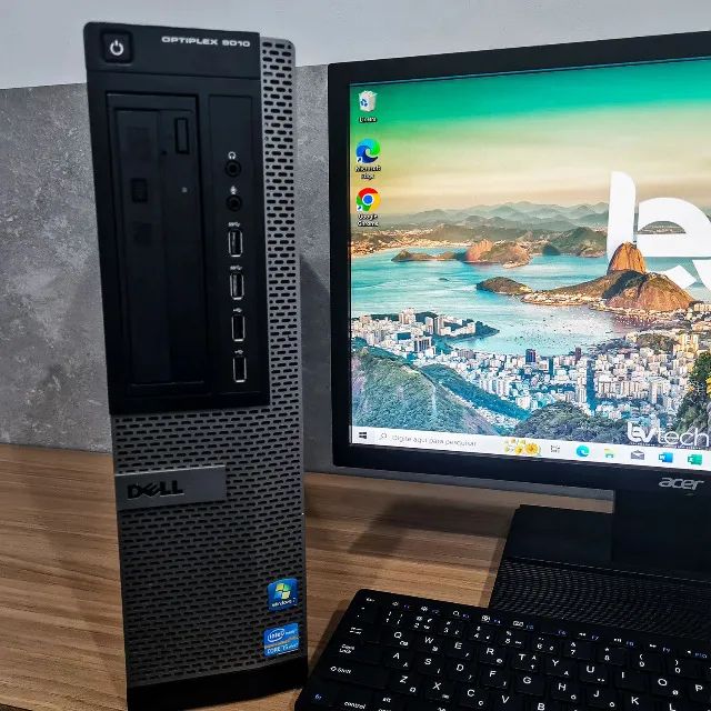 Lote - 5 Computadores Dell Optiplex Core i5 - SSD 128gb 16gb memória - NFiscal e Garantia - Foto 2