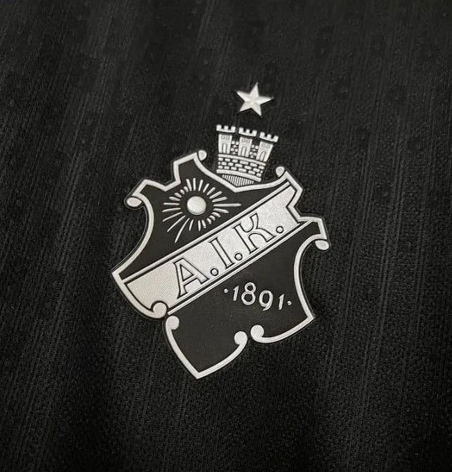 Camisa AIK edição especial Temp. 2025 - Black Edition - Foto 2