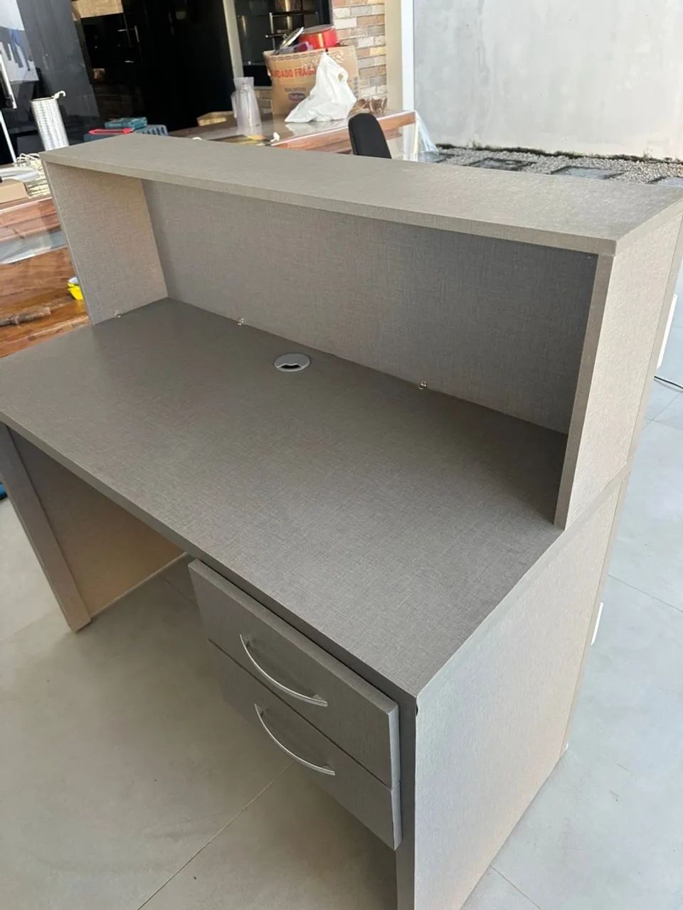 Balcão para atendimento