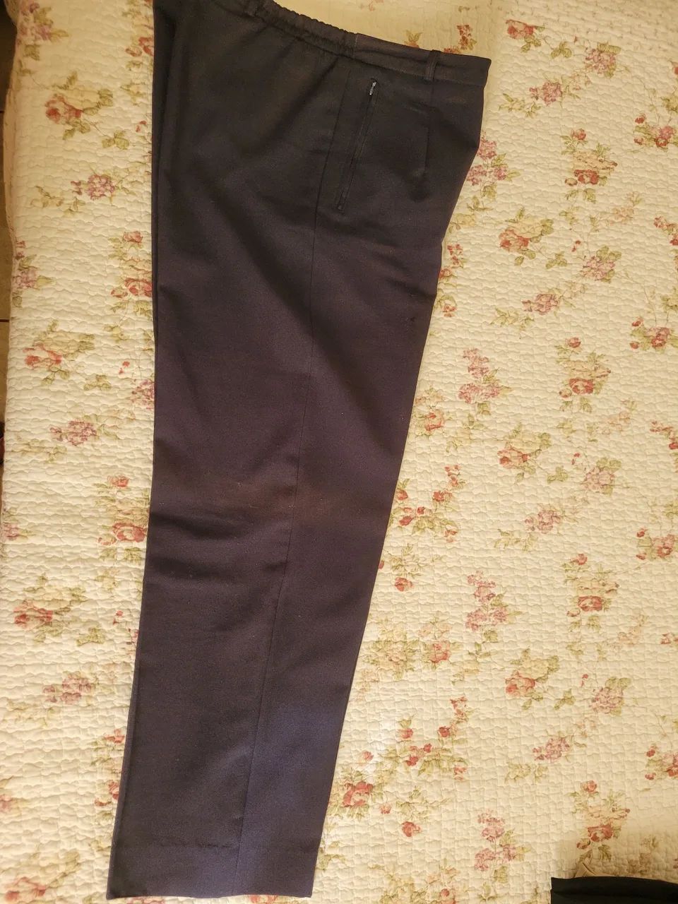 Calça social azul marinho - Foto 4