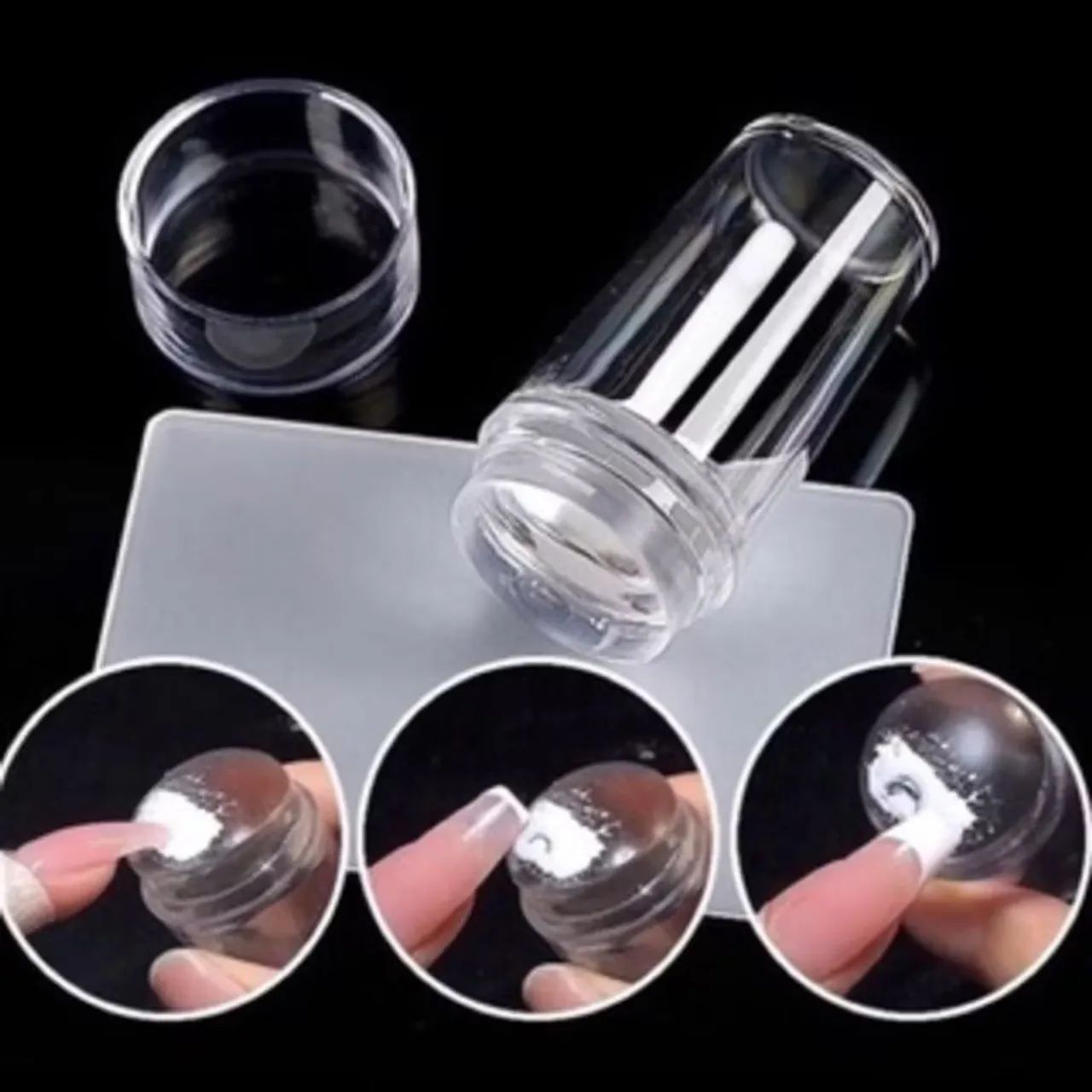 Karinbo de unha silicone decoração 