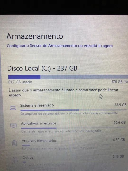 Notebook HP i5 8gb 1,000 pra sair logo - Foto 6