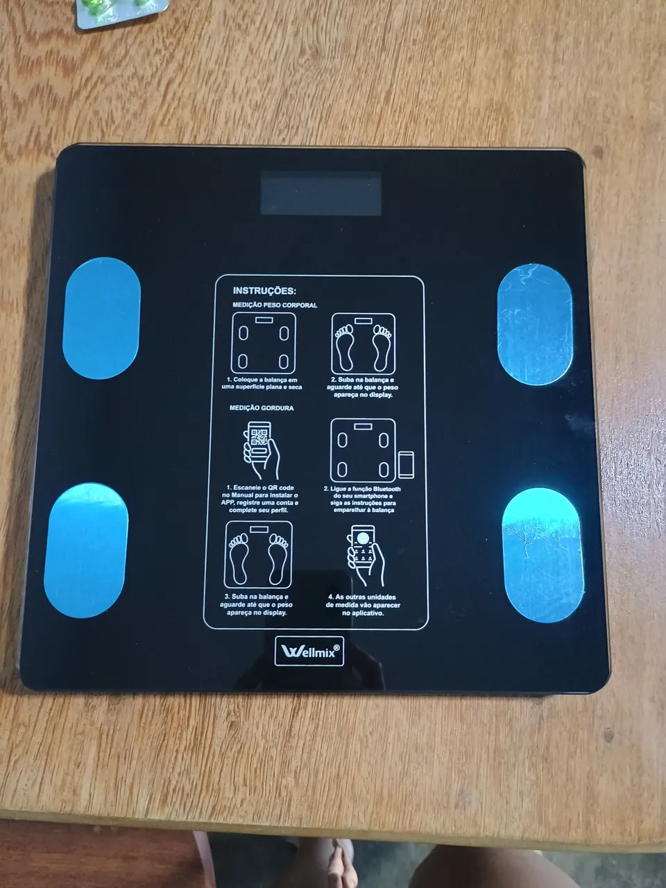 Balança Digital de Bioimpedância Wellmix