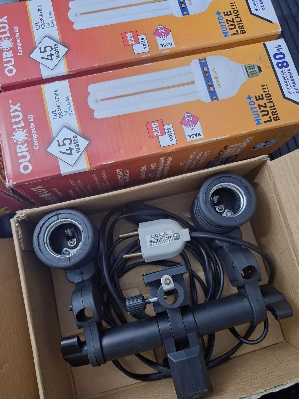 Kit de Iluminação para Estúdio com Lâmpadas - Foto 3