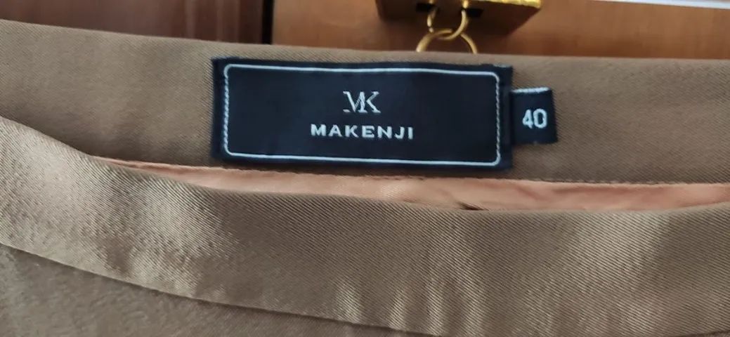 calça makenji tom bege escuro - Foto 3