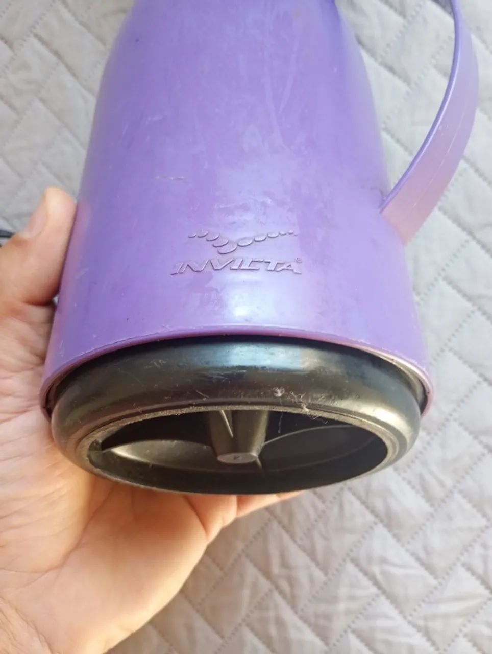 Kit vasilhas de pescaria, caminhoneiro, trilha, camping - filtro café, ebulidor, garrafa - Foto 3