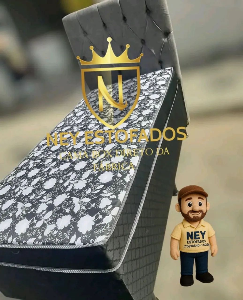 Cama Box R$ 330,00 - Conforto e Qualidade! - Foto 2
