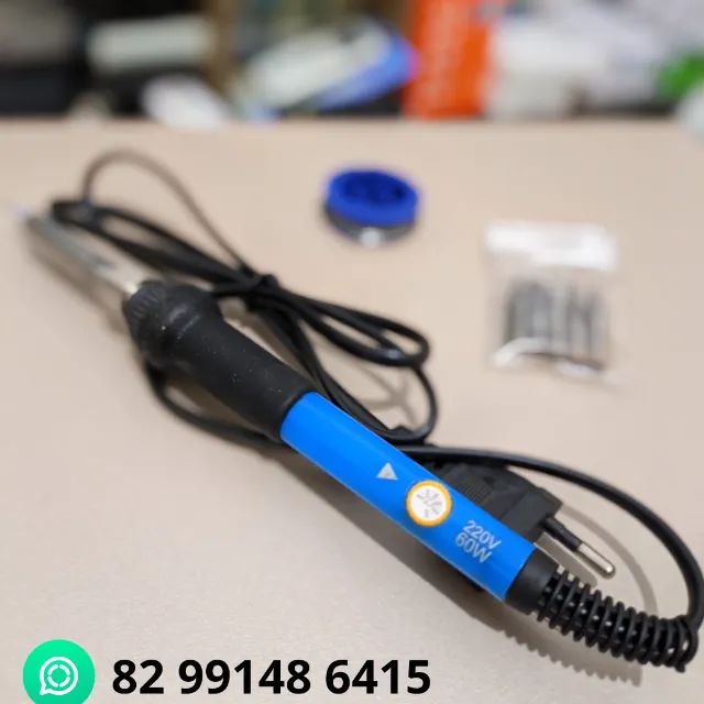Ferro de Solda 60W Profissional + Entrega Grátis e Garantia  - Foto 2