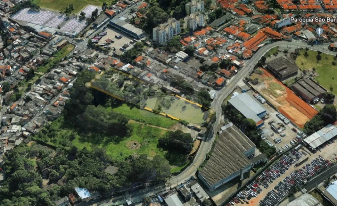 Terreno Industrial para venda e locação com 10.266,90 ² no Bairro dos Casas - SBC- SP