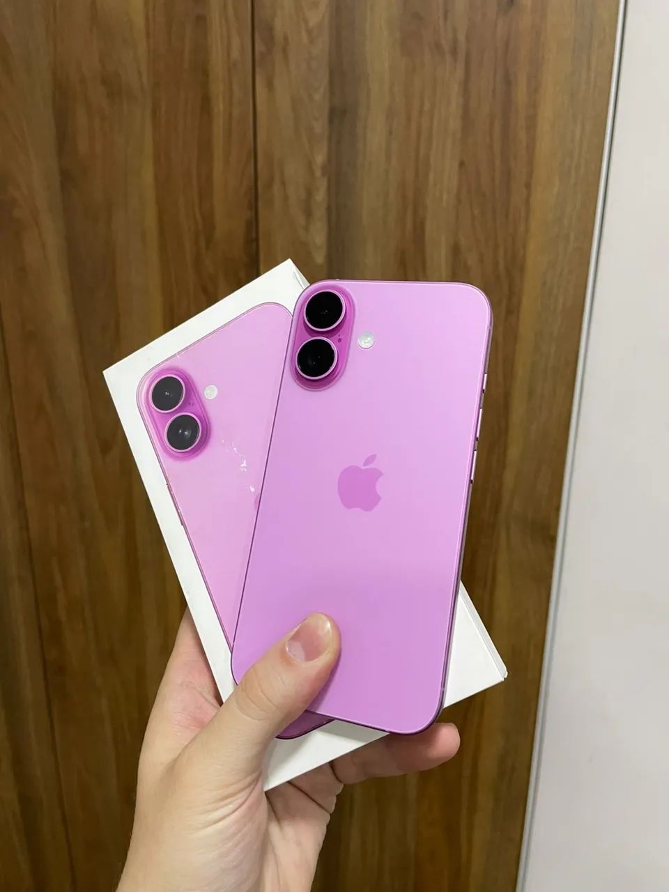 iPhone 16 pronta entrega rosa sem detalhes - avance hoje  - Foto 4