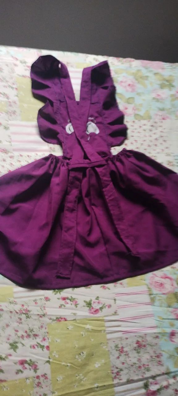 Vestido Infantil Personagem Divertido - Foto 4