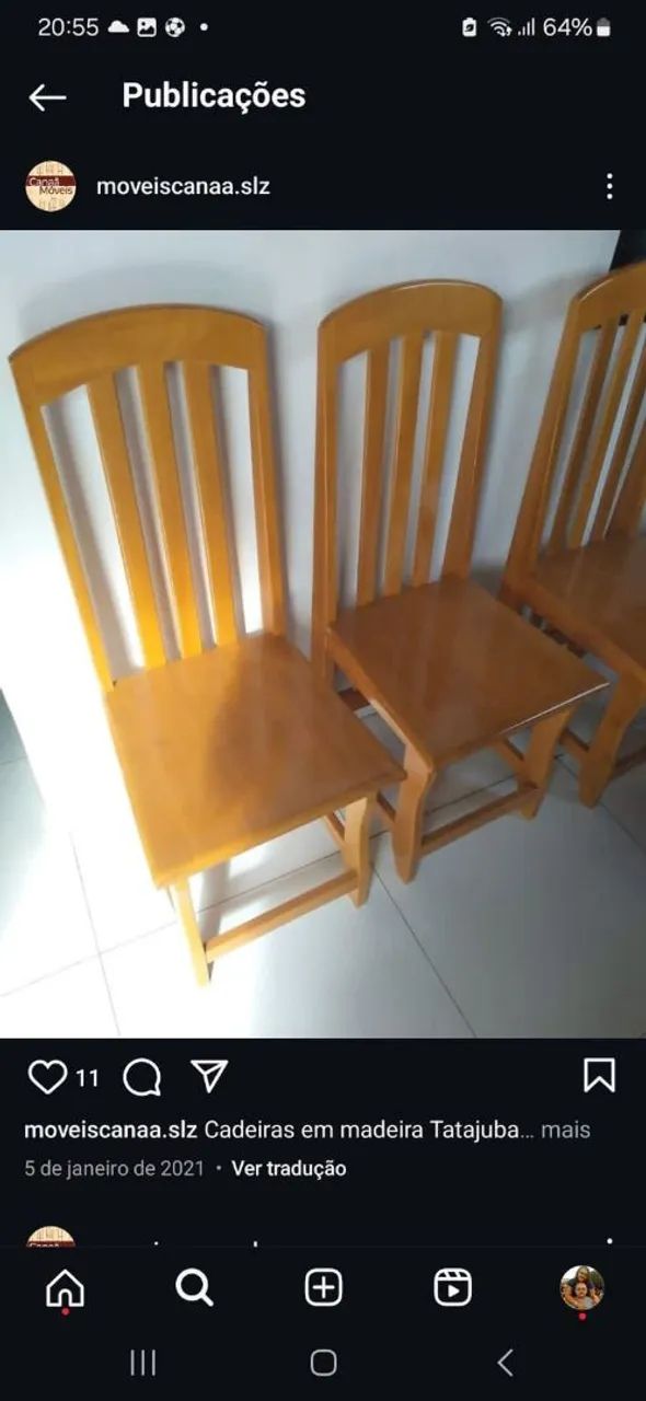 Cadeiras de madeira - Foto 3