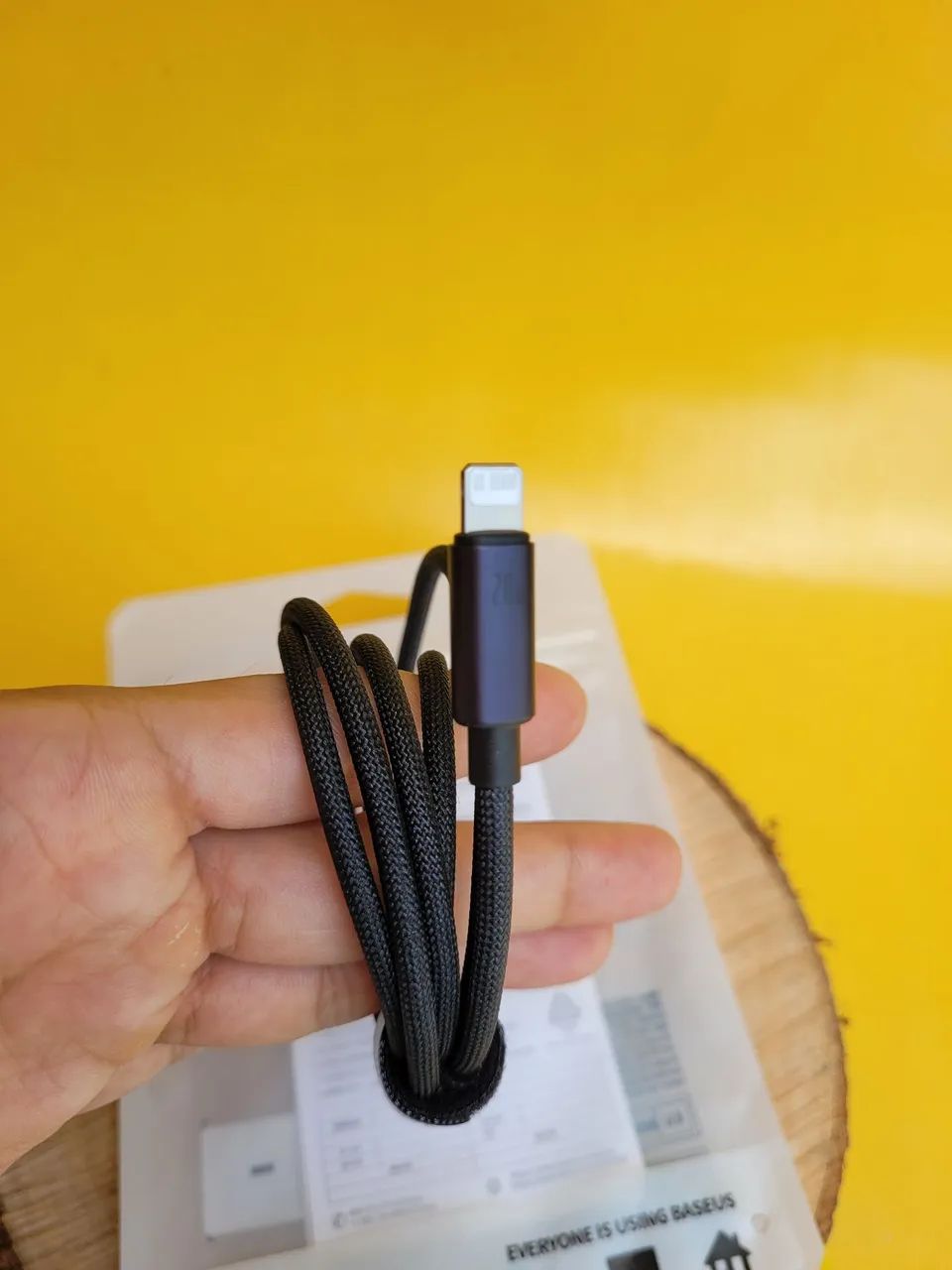 Cabo 20W Baseus para Iphone Tipo-C Lightning Reforçado Turbo  - Foto 2
