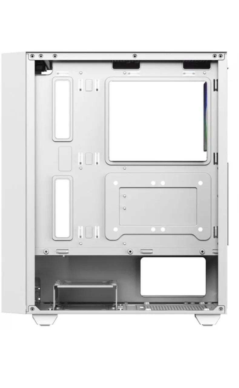 Gabinete Branco Ninja Air X c/4 fans rainbow - Foto 3