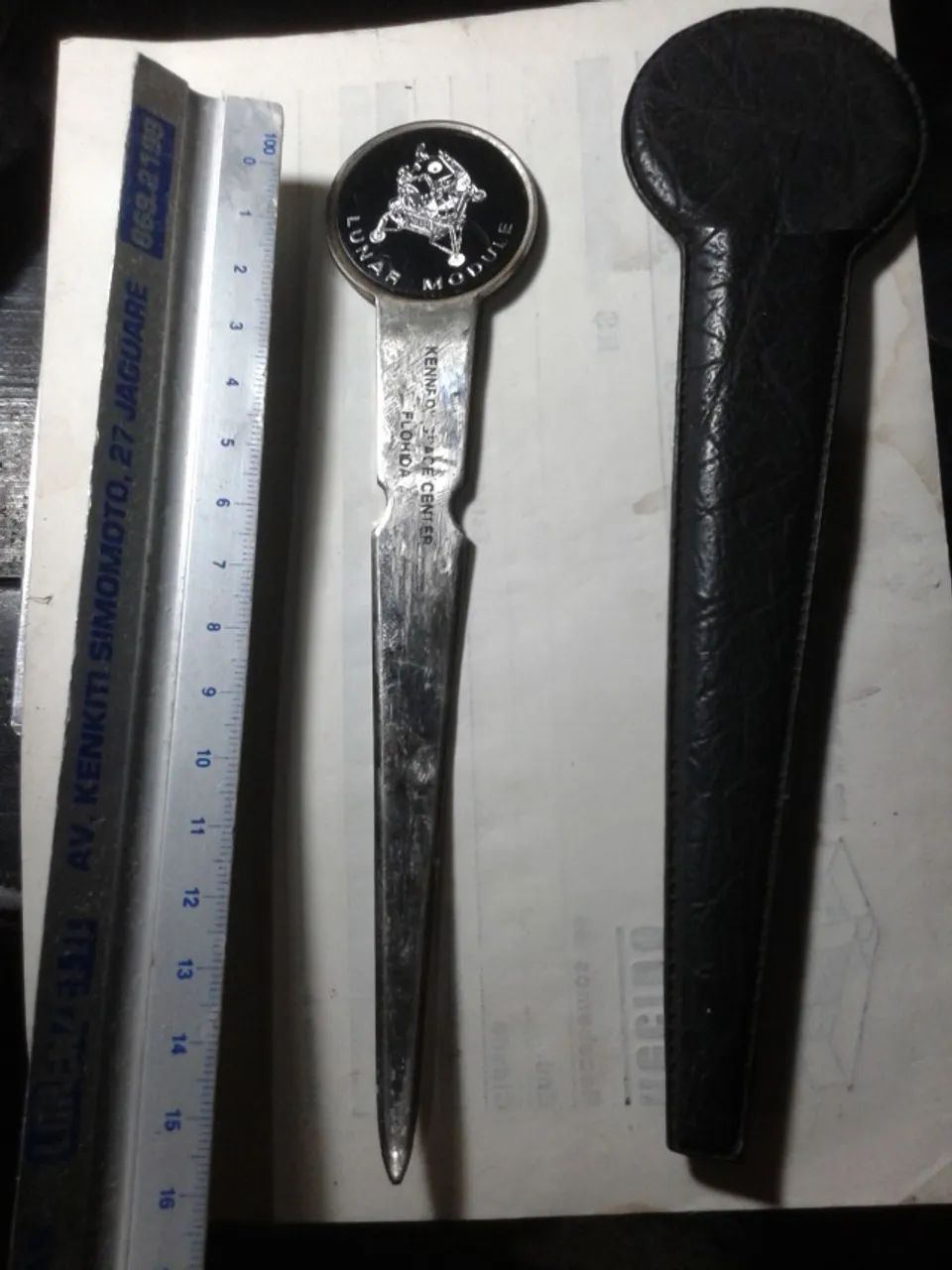 abridor de cartas modulo lunar kennedy space center - Foto 4