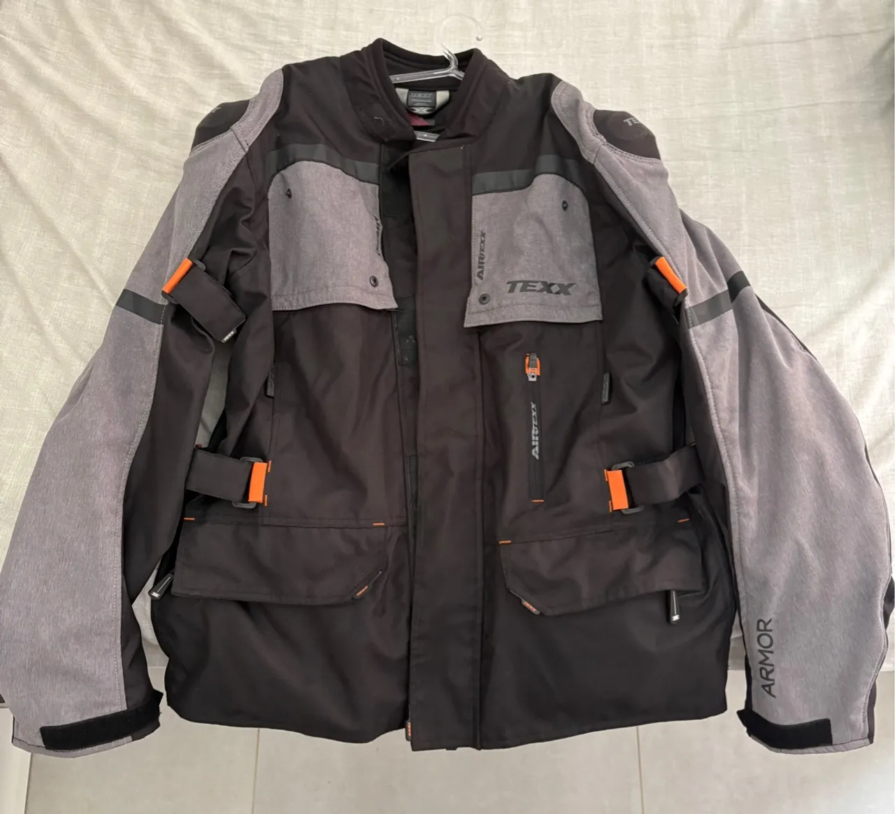 Jaqueta de Moto Texx Armor tamanho GG