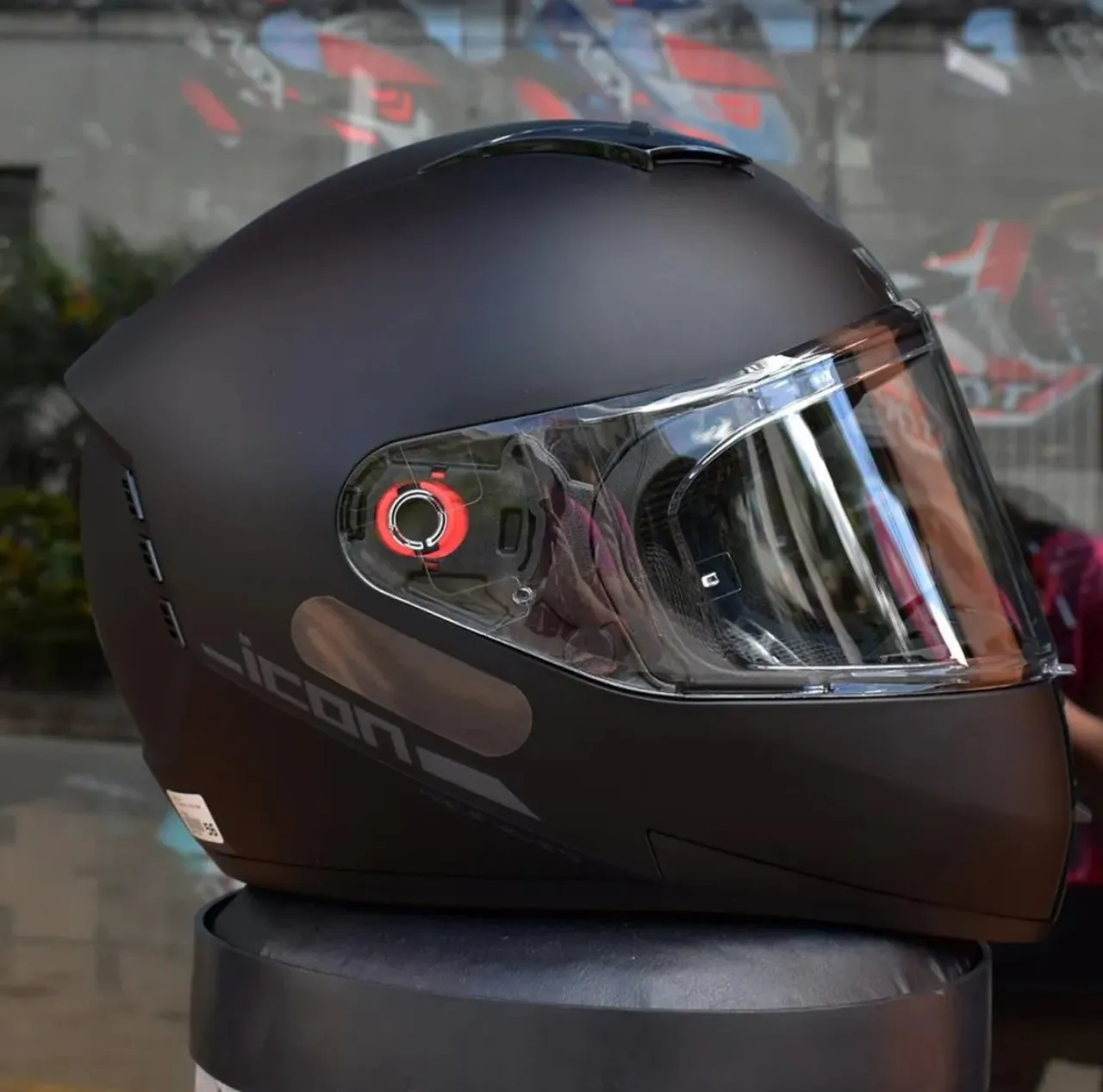 Capacete Icon Airframe Pro - Preto Fosco tamanho 60