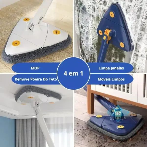 Esfregão Triangular Mop - Foto 6