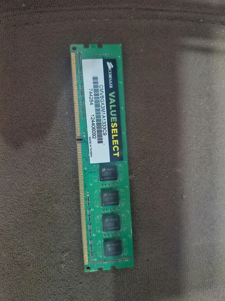 Memória RAM Corsair 8GB DDR3 1333Mhz