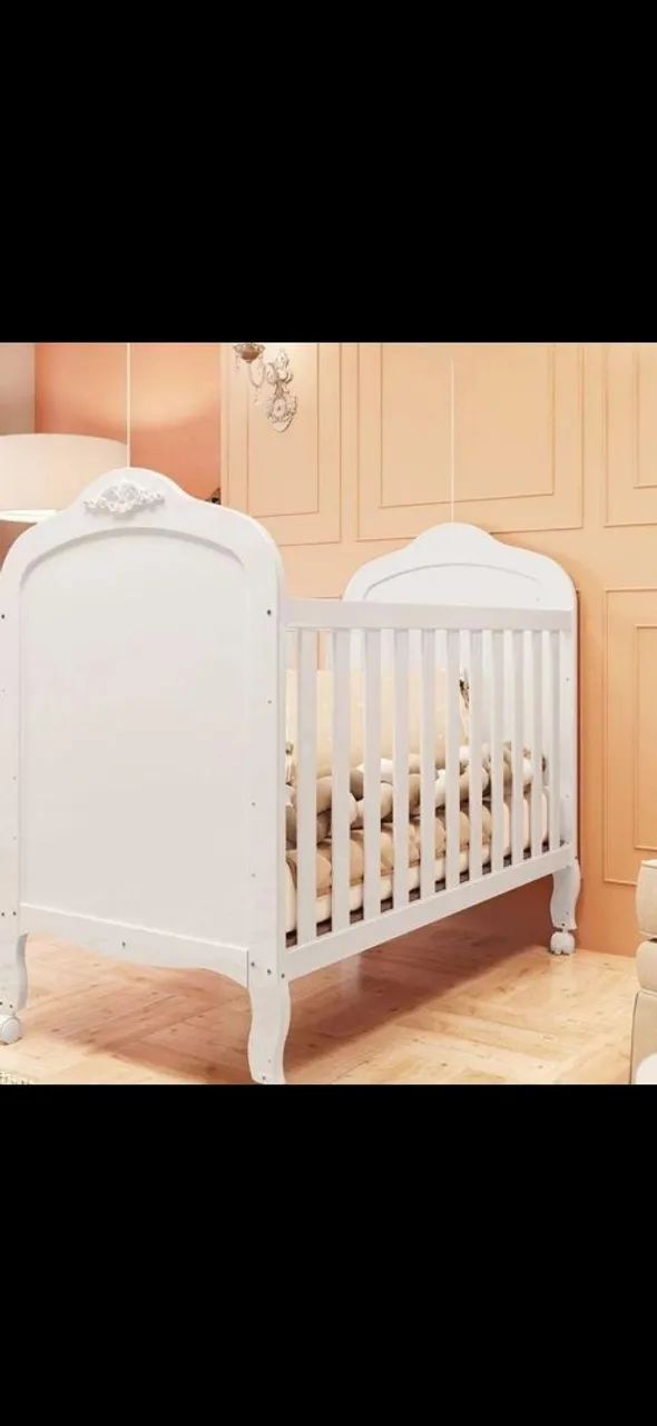 Berço e carrinho de bebê 64308275174274120