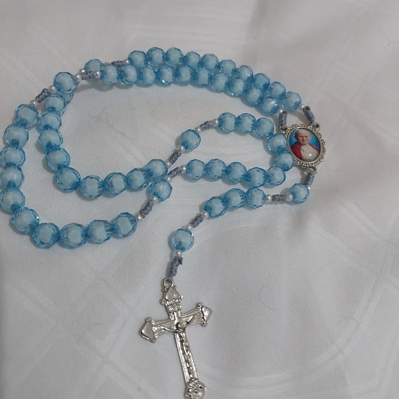 Terços do seu santo de devoção, personalizado coloco seu nome nas contagens  - Foto 3