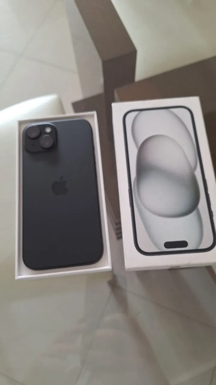 Iphone 15 256Gb NOVO - Nunca usado