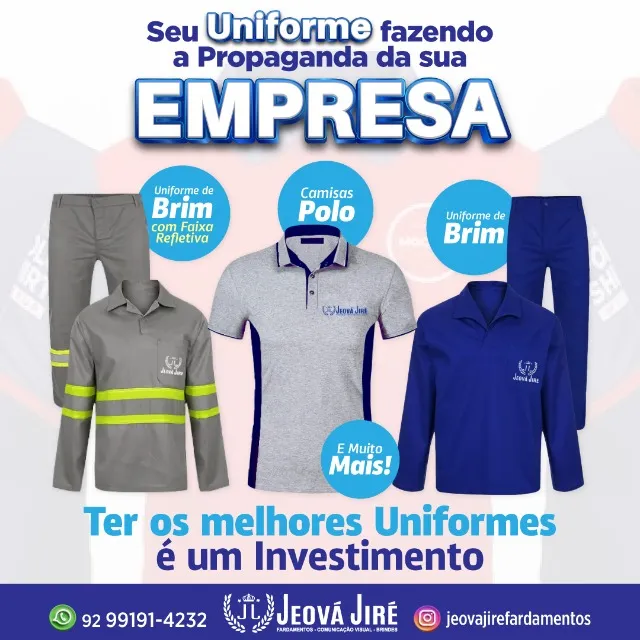 FABRICAMOS FARDAMENTOS EMPRESARIAIS