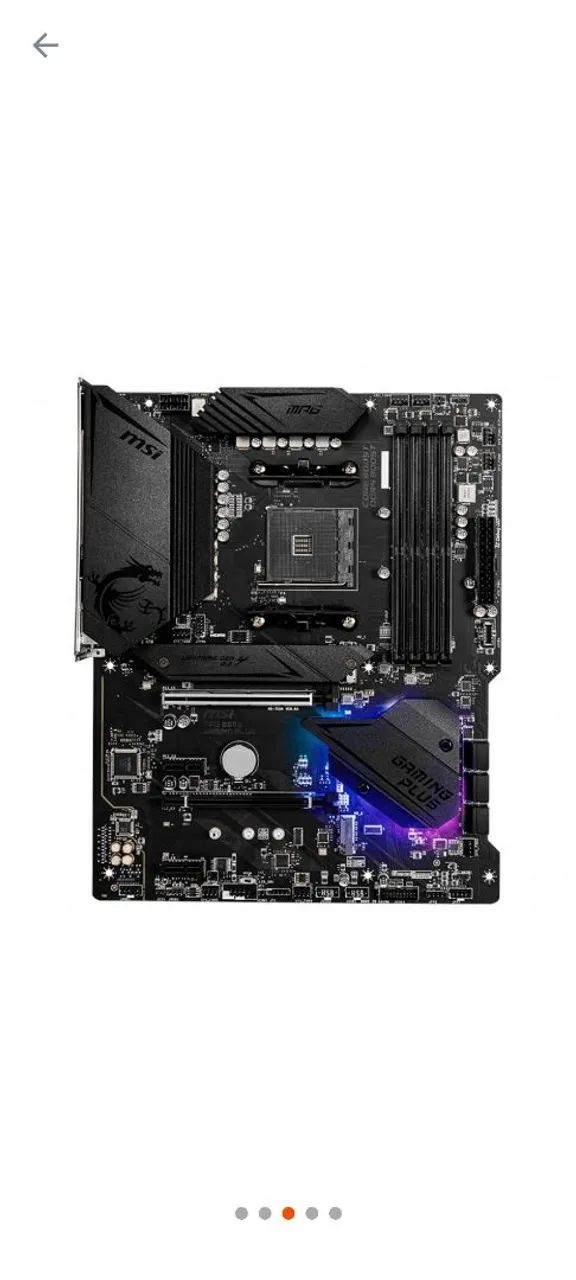 Placa-Mãe MSI B550 GAMING PLUS - Foto 3