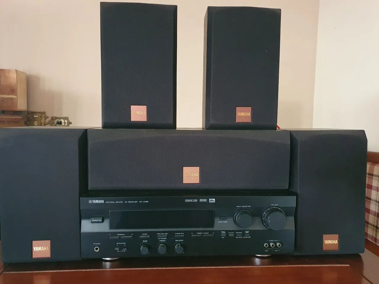 Home Theater Yamaha RX-V496 