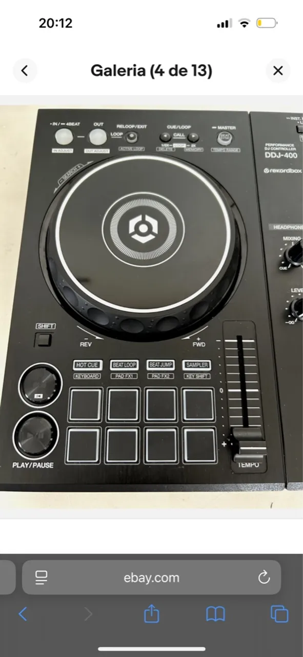 DDJ 400 impecável