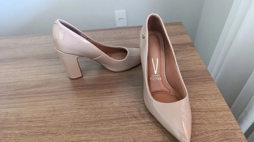 Scarpin Vizano NUDE - NOVO - Foto 2