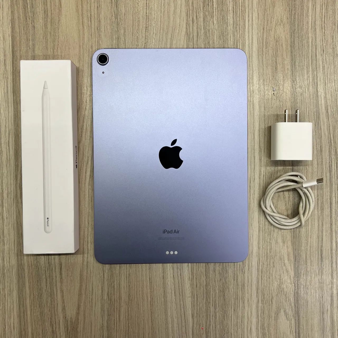 Apple iPad Air 5シルバー 本体 + Apple Pencil Loja física. iPad Air 5a geração M1 64Gb com carregador original +