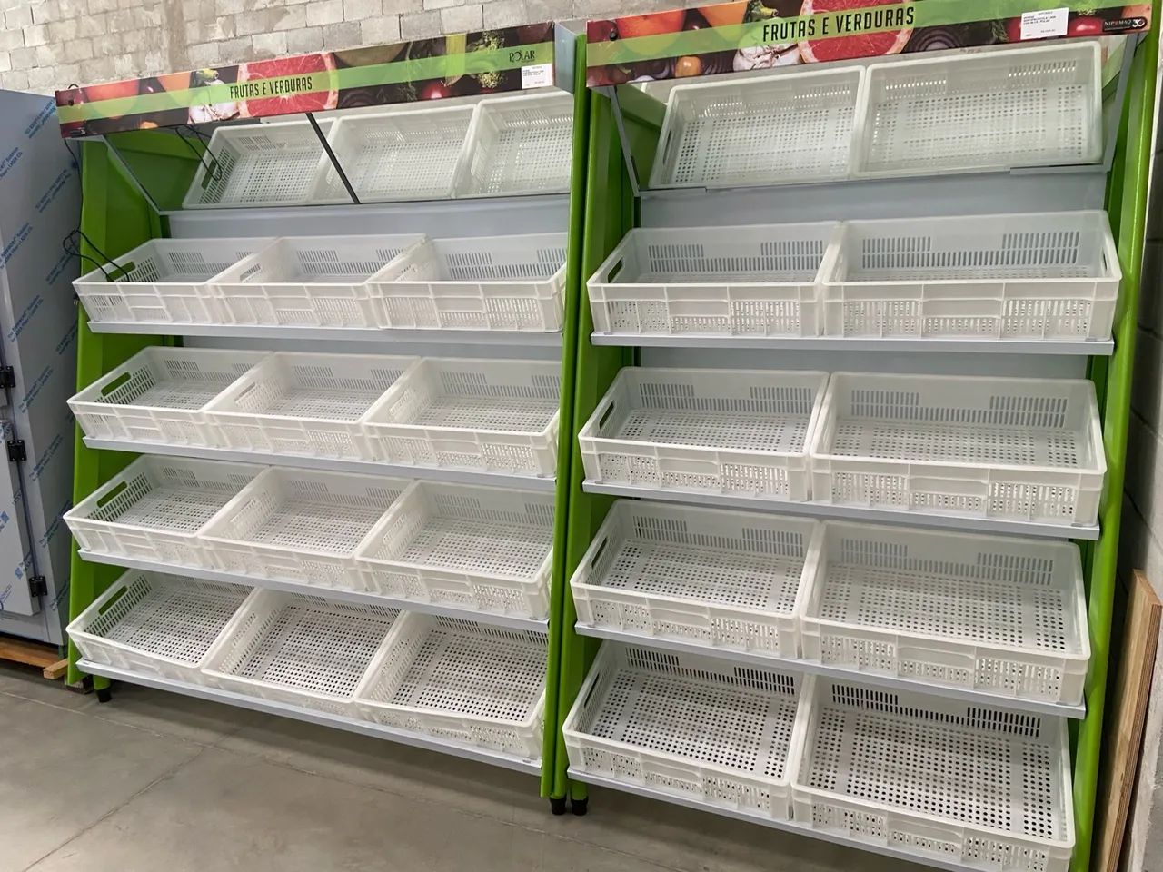 VITRINE HORTIFRUTÍCOLA 1,30M COM 08 CX - POLAR - Foto 2