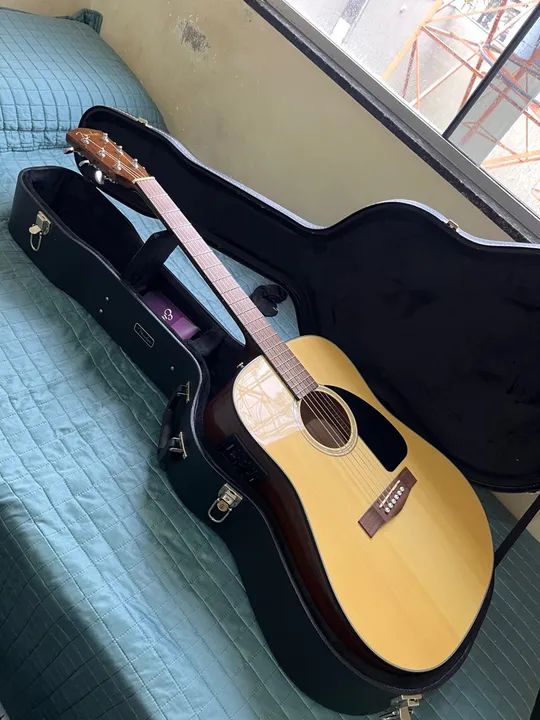 Violão Fender CD-60 com Hardcase